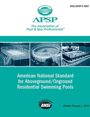 ANSI-Aboveground/Onground Residential Swimming Pools (ANSI/APSP-4 2007)