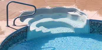 Tread Loc Pool Steps - Thermoplastic Pool Steps for Polymer Pools